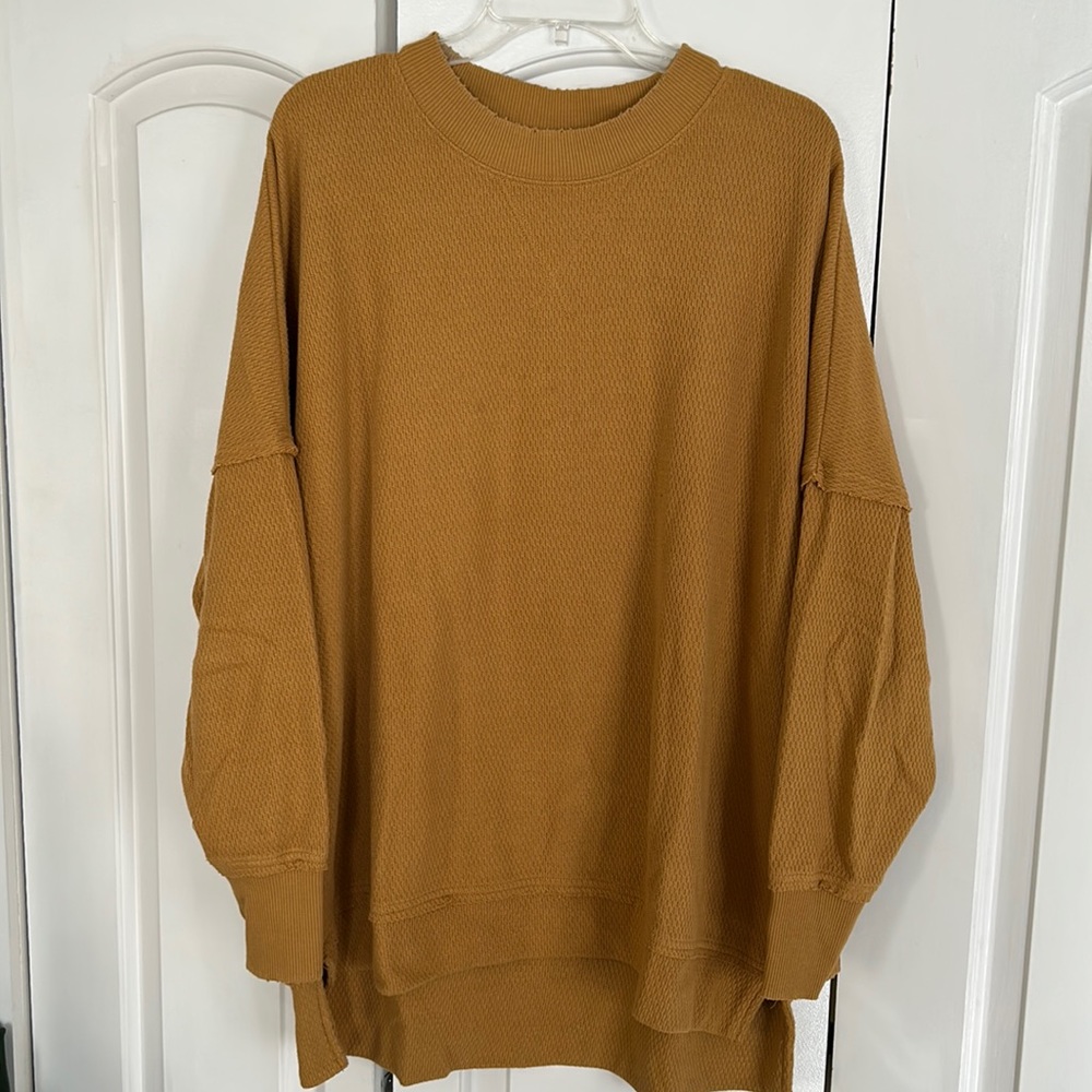Aerie Oversized Waffle Knit Sweater